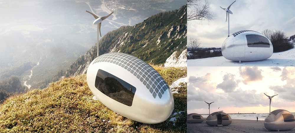 Nice Architect,Ecocapsule